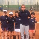 L'Aleví Femení de tennis classificat per la final del Campionat de Catalunya per Equips