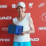 Rosa Mª Togores guanyadora de l'ITF Sánchez-Casal Tennis Senior en categoria +65 femenina