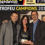 El Laietà premiat a la gala Trofeu Campions del Mundo Deportivo