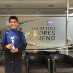 Noah Mashaka, Campió Infantil al CT Andrés Gimeno