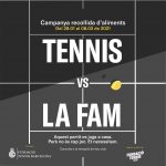 Campanya solidària "Tennis vs La Fam"